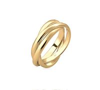Elli Anillo de plata de ley 925 para mujer, diseño de trío