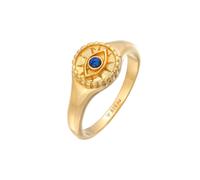 ELLI Anillo 'Evil Eye' azul / oro 58 azul / oro