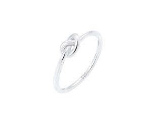 ELLI Anillo 'Knoten' plata 56 plata