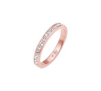 ELLI Anillo 'Kristall' oro rosa 58 oro rosa