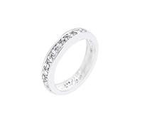 Elli Anillos Compromiso, Mujer, con Cristales en Plata Esterlina 925