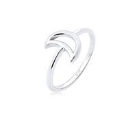 Elli Anillos Diseño de media luna para mujer en plata de ley 925