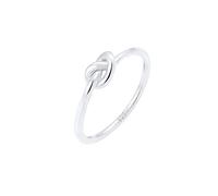 Elli Anillos El Nodo de las Damas Anudó la Tendencia Básica en Plata Esterlina 925