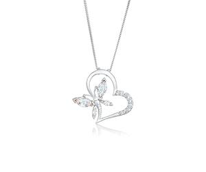 Elli Collar con colgante Mujer plata - 0107942513_45