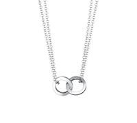 Elli Collar de plata de ley 925 con colgante para mujer
