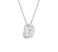 Elli Collar de plata de ley 925 con cristal Xilion