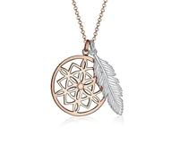 Elli Collar de plata de ley 925 para mujer, 45 cm, Plata esterlina, No es una piedra preciosa