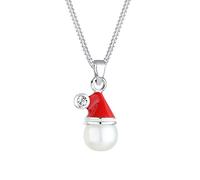 Elli - Collar de plata de ley con cristal