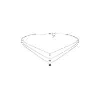 Elli Collar Mujer Capa de Gargantilla con Cristales en Plata Esterlina 925