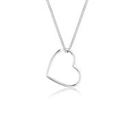 Elli Collar Mujer Colgante Corazón de Filigrana en Plata Esterlina 925