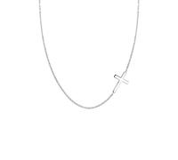 Elli Collar Mujer Colgante Cruz Clásico en Plata Esterlina 925