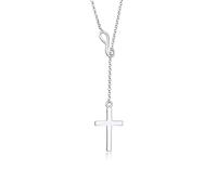 Elli Collar Mujer Colgante Cruz Forma Y Clásica en Plata Esterlina 925