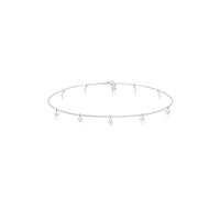 Elli Collar Mujer Colgante Gargantilla Mate en Plata Esterlina 925