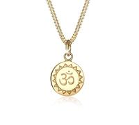 Elli Collar Mujer Colgante Om de Filigrana en Plata de Ley 925 | Plata de ley 925 chapada en oro