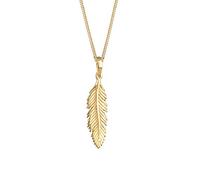 Elli Collar Mujer Colgante Pluma Juguetón en Plata Esterlina 925