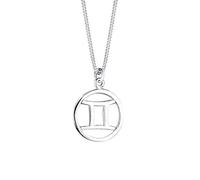 Elli Collar para mujer con colgante del zodiaco de plata de ley 925