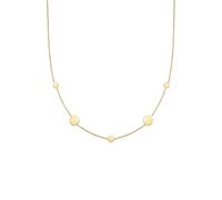 Elli Collar para mujer con placas, colgante de filigrana en plata de ley 925, 45, Metal, sin gema