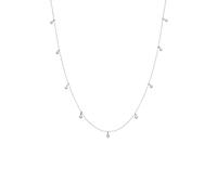 Elli Collares - Cadena solitaria para mujer con cristales , fabricada en plata de ley de 925
