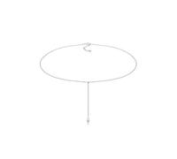Elli Collares Gargantilla para damas Y-chain drop ball boho hecho de plata esterlina 925