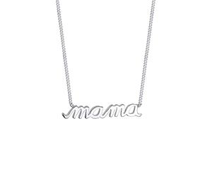 Elli Collares Mujer Letra de Mamá Amor en Plata de Ley 925