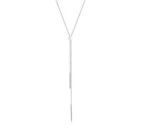 Elli Collares Mujeres Cadena en Y Geo Barra Básico Tendencia Blogger en Plata de Ley 925