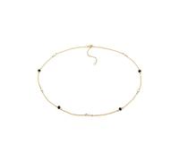 Elli Collares Mujeres Cuentas de Vidrio Filigrana Color Oro con Cristales