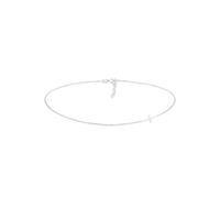 Elli Collares Mujeres Gargantilla Cruz Básica Tendencia Blogger en Plata de Ley 925