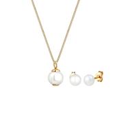 ELLI Conjunto de joyería oro / blanco perla Mujer ELLI One Size oro / blanco perla