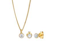 ELLI Conjunto de joyería oro / transparente One Size oro / transparente
