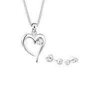 ELLI Conjunto de joyería plata One Size plata