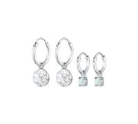 ELLI Conjunto de joyería plata / transparente One Size plata / transparente