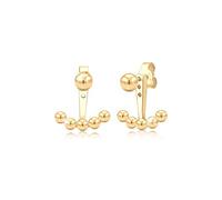 Elli Earrings Jacket Drops Ball 925 Sterling Silver