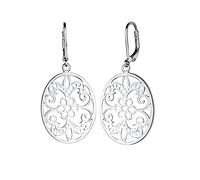 Elli Earrings Ladies Ornament Floral in 925 Sterling Silver