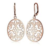 Elli Earrings Ladies Ornament Floral in 925 Sterling Silver