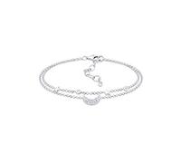 Elli Enlace de mujer con plata, Pulseras, 16 cm