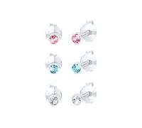 ELLI Joyería azul claro / rosa / plata / blanco One Size azul claro / rosa / plata / blanco