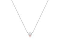 ELLI Joyería 'Hirsch' rojo / plata One Size rojo / plata
