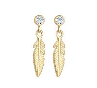 ELLI Pendientes 'Boho' oro / transparente One Size oro / transparente