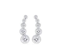 ELLI Pendientes 'Climber' plata One Size plata