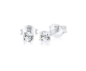 Elli Pendientes Damas Cristalles de Plata Ersterlina 925