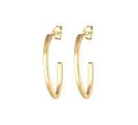 Elli Pendientes de aro de mujer con plata