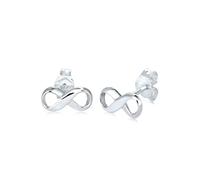 Elli Pendientes El Símbolo del Infinito de las Damas en Plata Esterlina 925