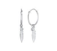 ELLI Pendientes 'Feder' plata One Size EUR