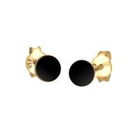 ELLI Pendientes 'Geo' negro, Talla One Size