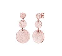 ELLI Pendientes 'Geo' oro rosa, Talla One Size