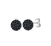 Elli Pendientes Glamour Kristalle 925 Silber