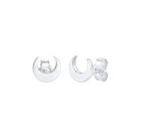 ELLI Pendientes 'Halbmond' plata One Size plata