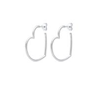 ELLI Pendientes 'Herz' plata One Size EUR