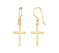 ELLI Pendientes 'Kreuz' oro One Size oro