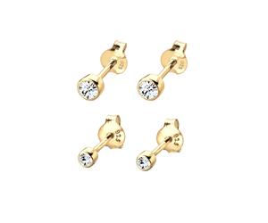 ELLI Pendientes 'Kristall' oro One Size oro